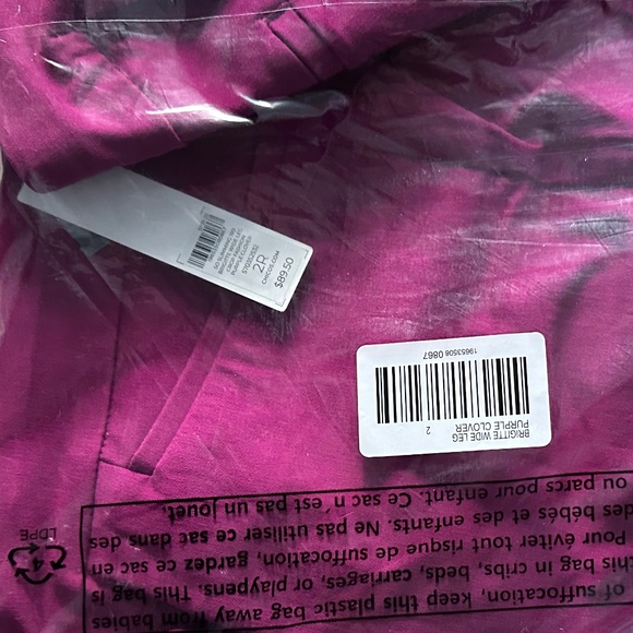 BRAND NEW SO SLIMMING BRIGITTE WIDE LEG CROP PANTS - Picture 1 of 4